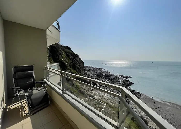 Appartement F3 A 600M Du Centre Ville, Vue Sur Mer, Balcon - Fr-1-361-167 格朗维尔