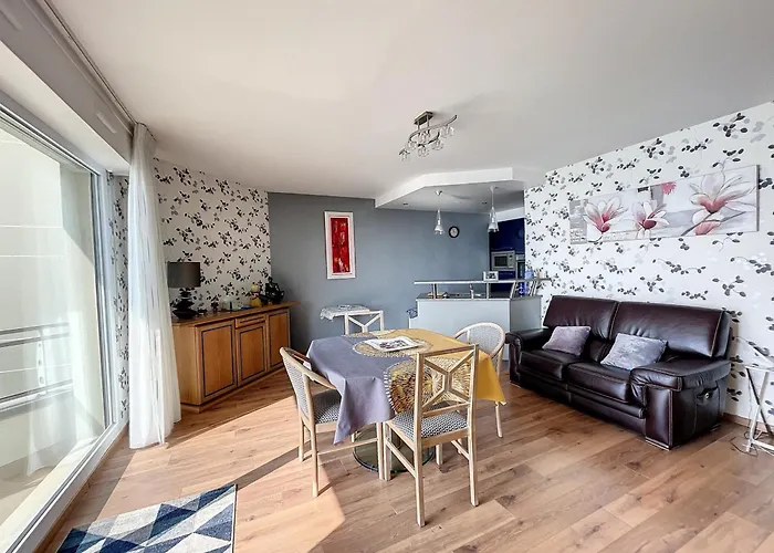 Appartement F3 A 600M Du Centre Ville, Vue Sur Mer, Balcon - Fr-1-361-167 Апартаменты Гранвиль